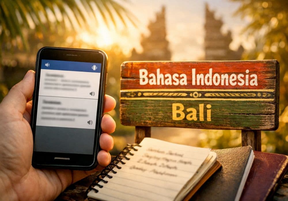 Quelle langue à Bali ? (Indonésien, balinais, anglais)
